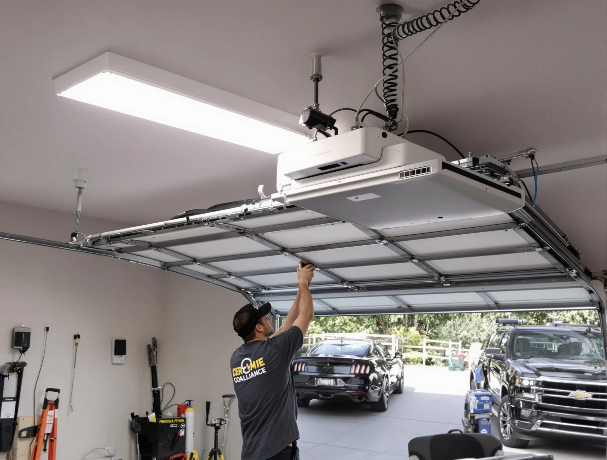 Garage Door Opener Installation in Belen